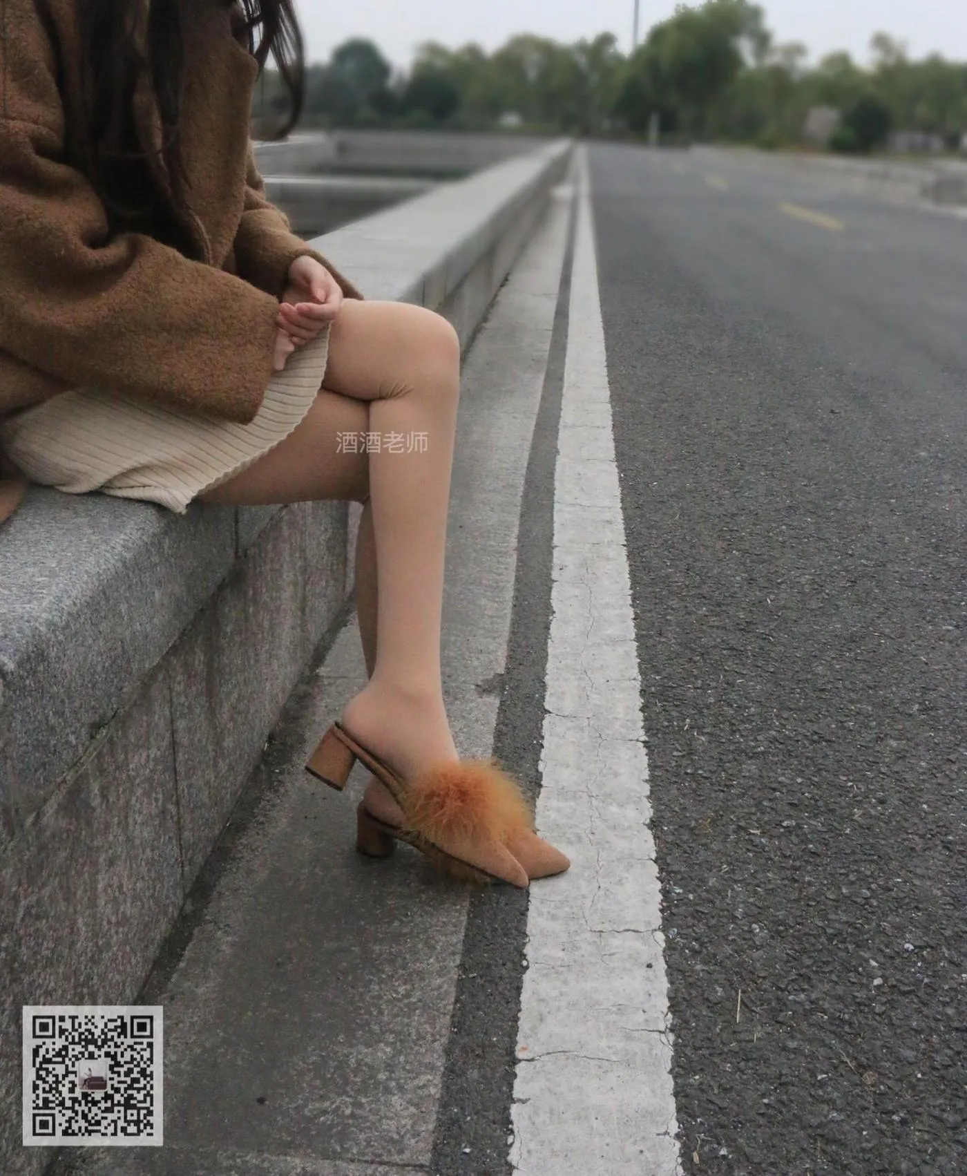 NO.010 酒酒老师 10《公路丝拍冬季恋歌》 [45P]插图1